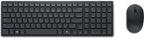 Kasë tastierë-maus DELL KM555, wireless, Bluetooth, QWERTY, e zezë