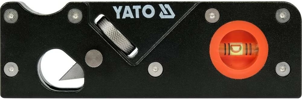 Rendël dore YATO YT-62910, alumini, 155 mm, e zezë