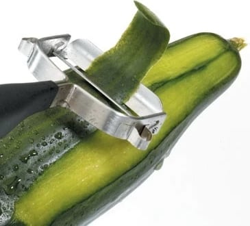 Qërues GEFU G-13650 për fruta dhe perime, Inox, i zi