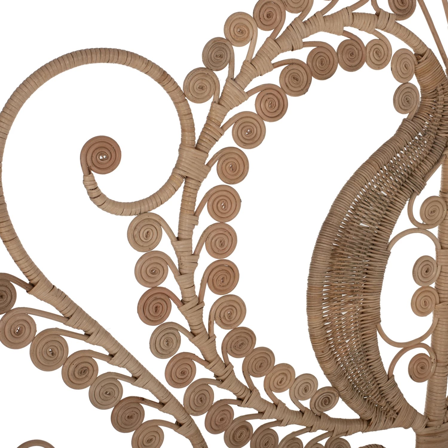 Kokë krevati të bërë nga rattan për përdorim profesional 160cm.FH9358