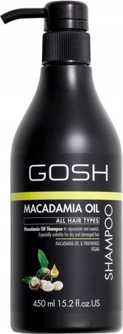 Shampon për femra Gosh Macadamia Oil, 450ml