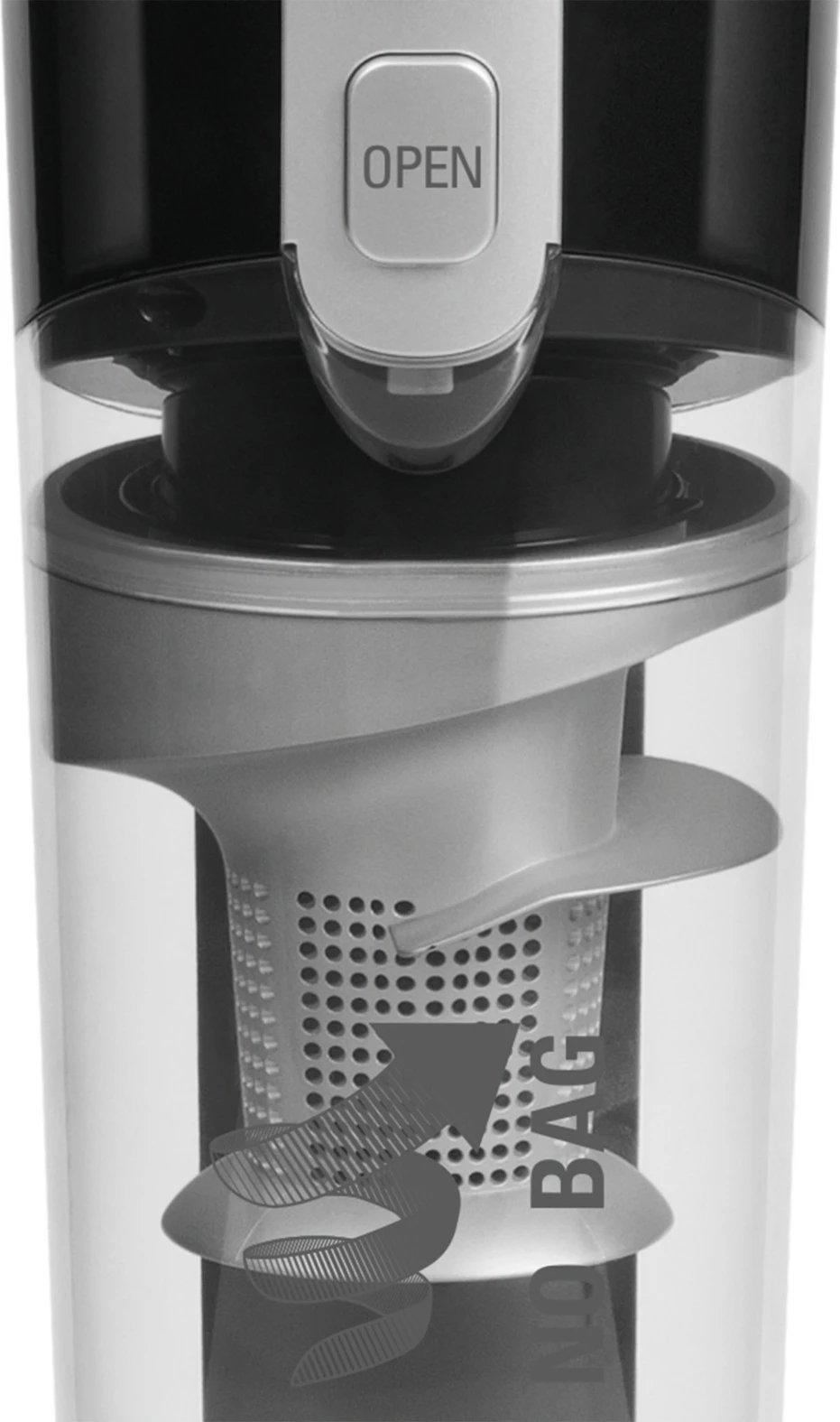 Fshesë pa kabllo Rowenta Air Force Light RH6545, 0.65L, e zezë