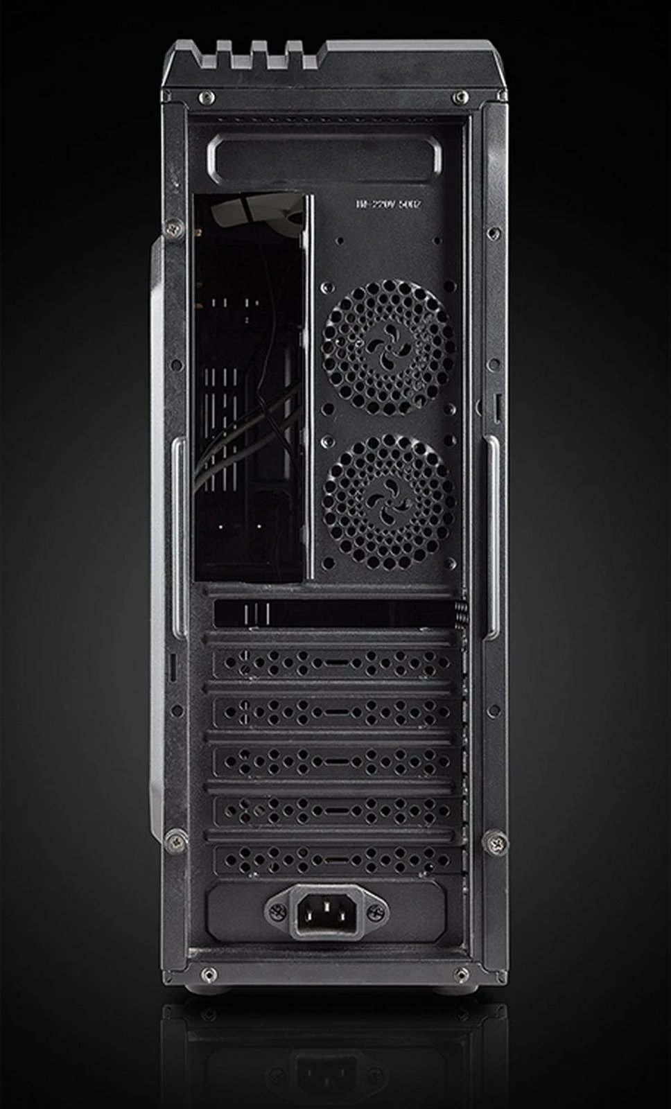 Kasë Chieftec UE-02B mini tower, micro ATX, 250W, e zezë