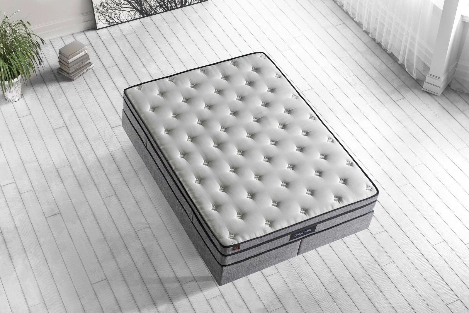 Dyshek dopio Greypedic, ultra i fortë, Skye Decor, 180x200 cm