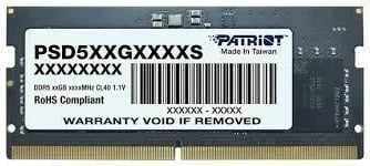 RAM Memorje Patriot SO-DIMM DDR5 16GB 5600MHz Bulk