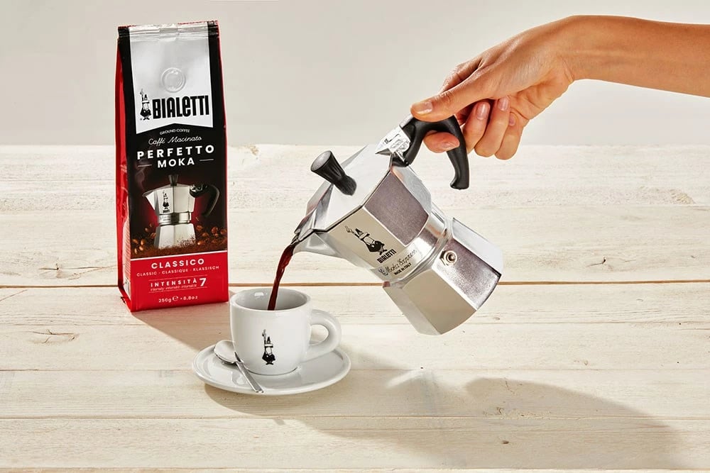 Kafe e bluar Bialetti Perfetto Moka Cioccolato 250g