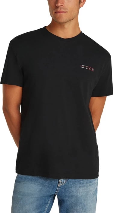 Maicë për meshkuj Tommy Hilfiger Jeans, e zezë