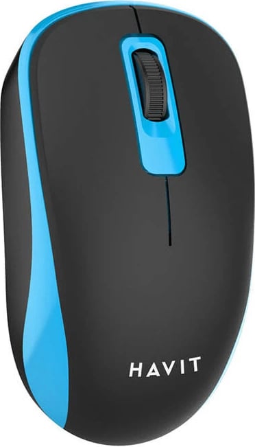 Maus wireless Havit MS626GT, 1200 DPI, 3 butona, USB-C, zi/blu