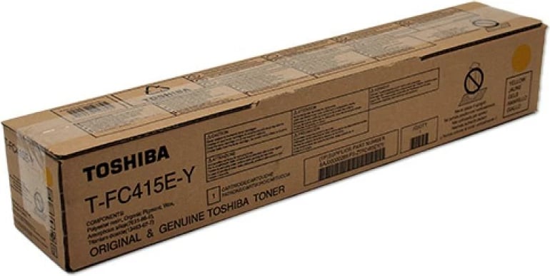 Toner, Toshiba T-FC415E-Y T-FC415EY 6AJ00000182 6AJ00000289 rendiment deri 24,000 faqe, e verdhë