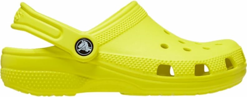 Papuqe për fëmijë Crocs, të verdha