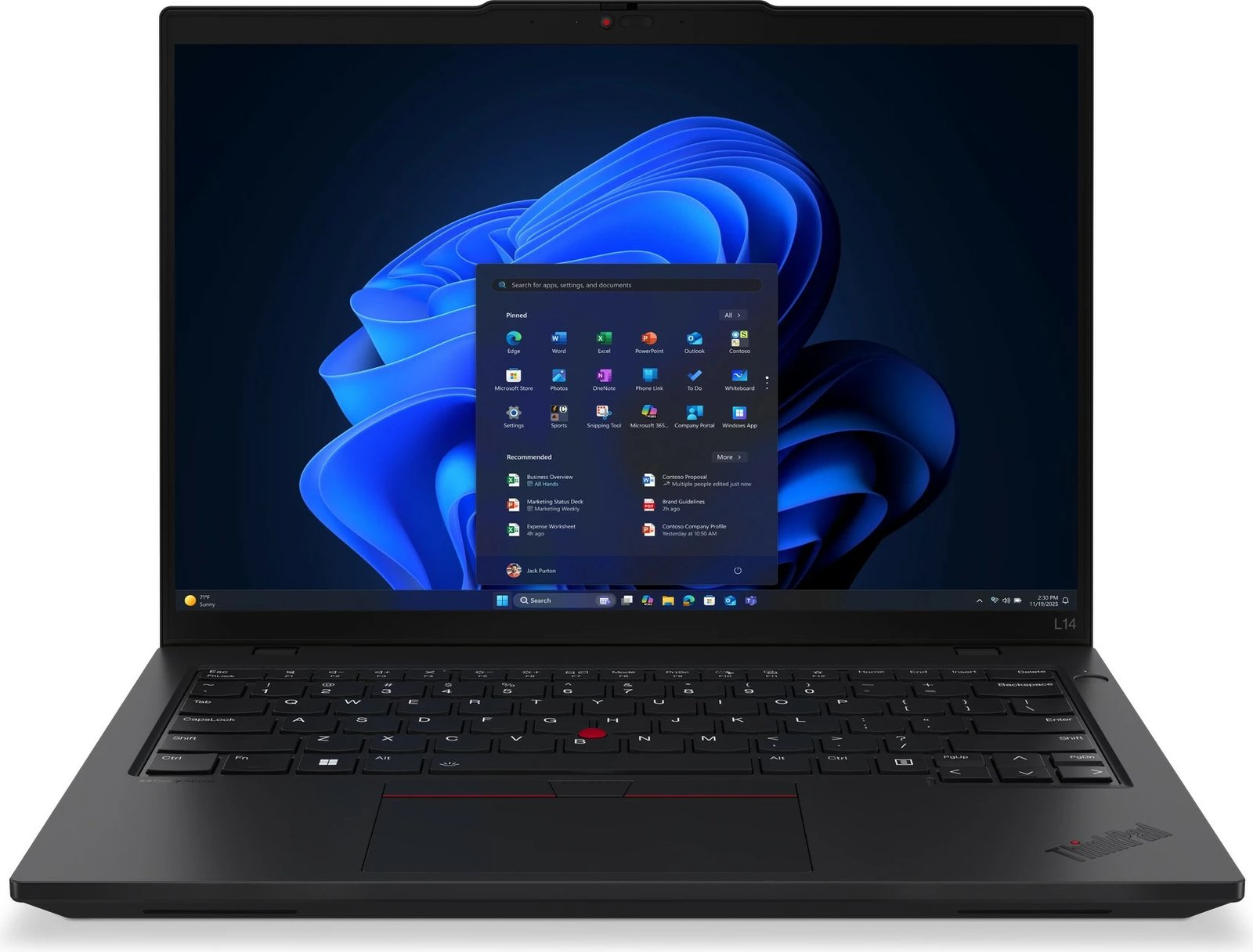 Laptop Lenovo ThinkPad L14 G6, Ryzen 5 PRO, 32GB RAM, 512GB SSD, Windows 11 Pro, zi