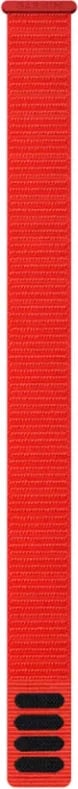 Rrip për smartwatch Garmin UltraFit Nylon Strap, 22 mm, Flame Red