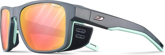 Syze dielli JULBO SHIELD M REACTIV Glare Control 1-3, gri/jeshile