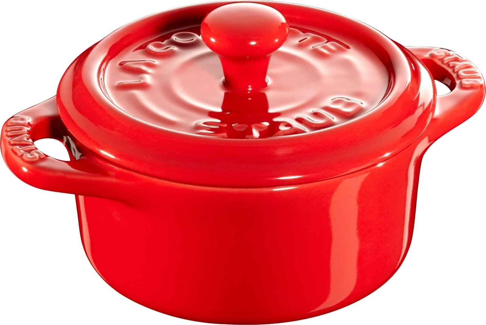 Cocotte ZWILLING Mini, 4 copë, 200 ml, Qeramike, Kuqe