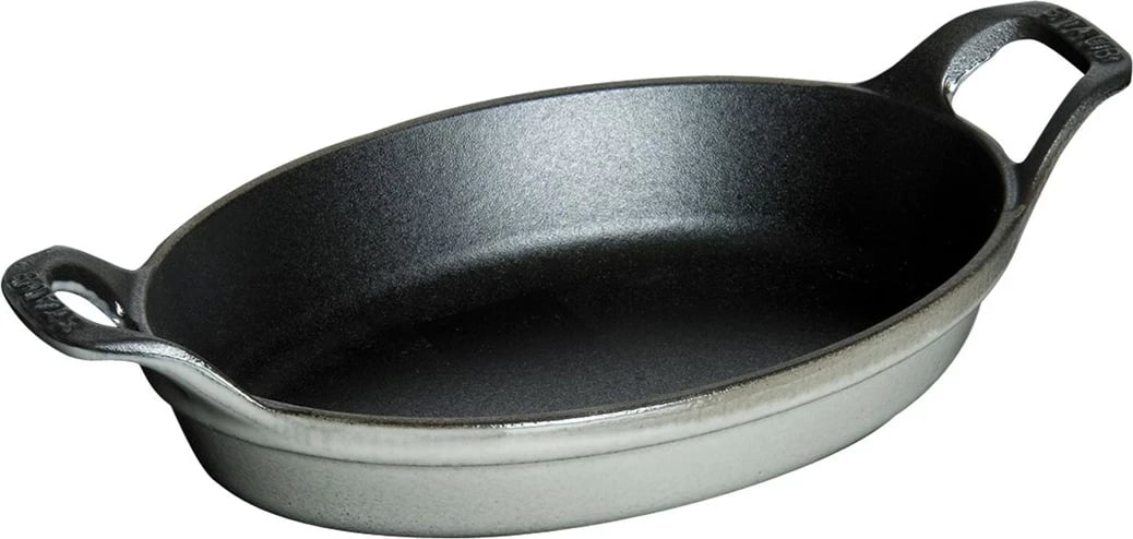 Enë pjekje ovale STAUB 40509-545-0, 250 ml, grafit