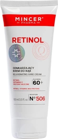Krem për duar për femra Mincer Pharma Retinol 60+ No.506, 100ml
