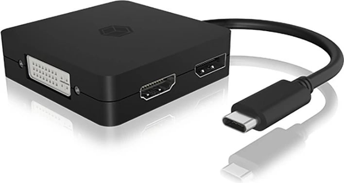 Adapter USB-C ICY BOX IB-DK1104-C, 4K, i zi