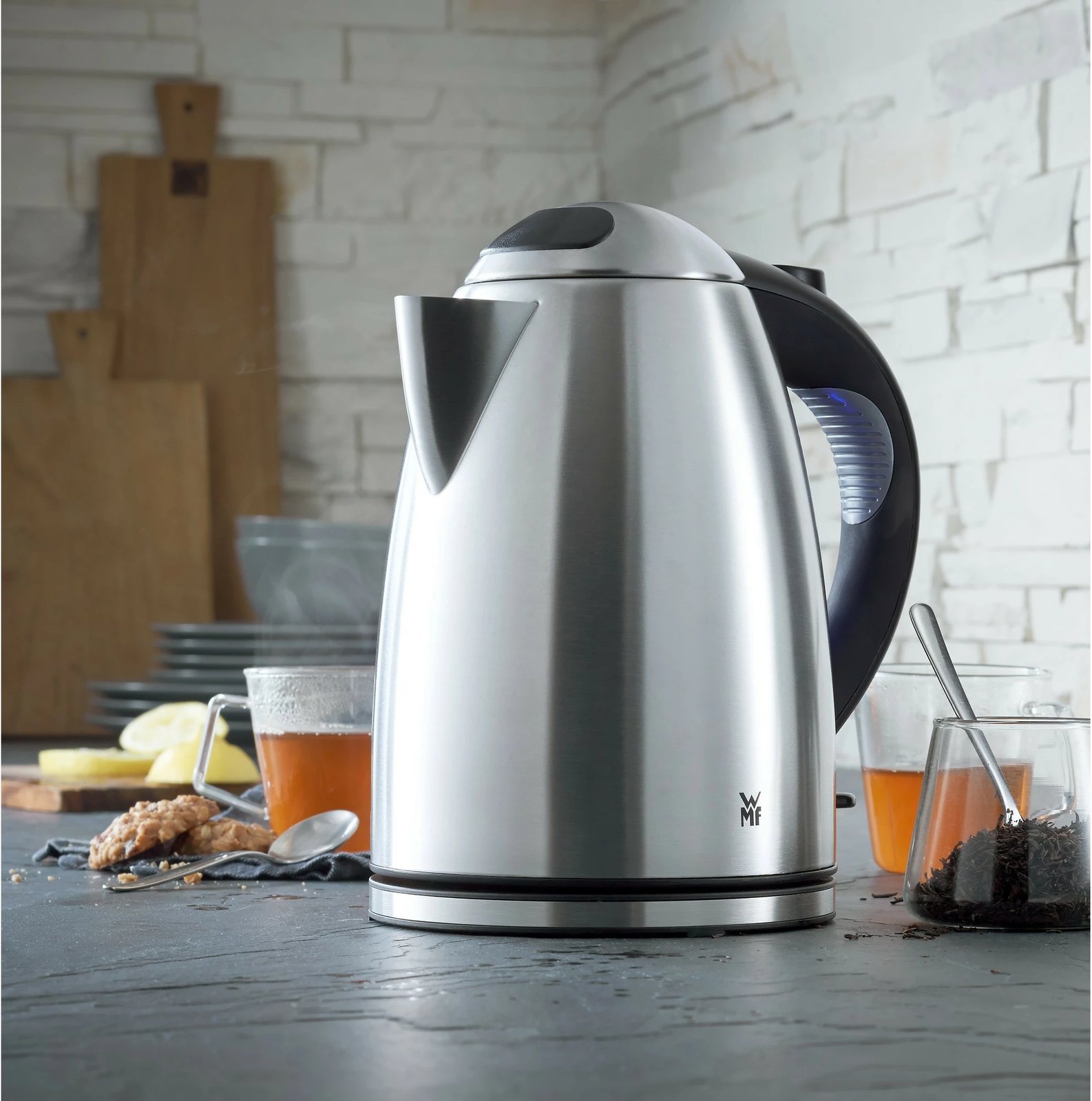 Ibrik elektrik WMF STELIO 1.7L 2400W argjend