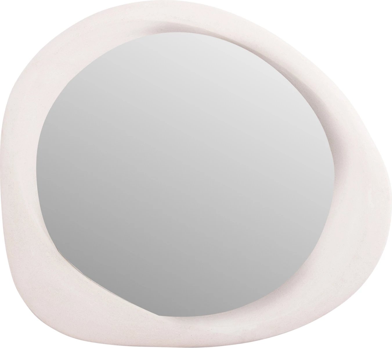 Pasqyrë muri ovale, seri Santorini, FH4511, MDF, ngjyrë e bardhë e zbehtë, 82x3.5x74 cm. Pasqyrë muri ovale, seri Santorini, FH4511, MDF, ngjyrë e bardhë e zbehtë, 82x3.5x74 cm.