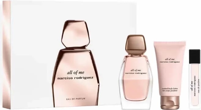 Eau de Parfum për femra Narciso Rodriguez All Of Me, 90ml Set 3 copë