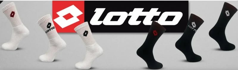 Çorape për meshkuj Lotto, të zeza