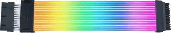 Kabllo 24-pin RGB për pllakë amë LIAN LI Strimer Wireless me kontrollues, e bardhë