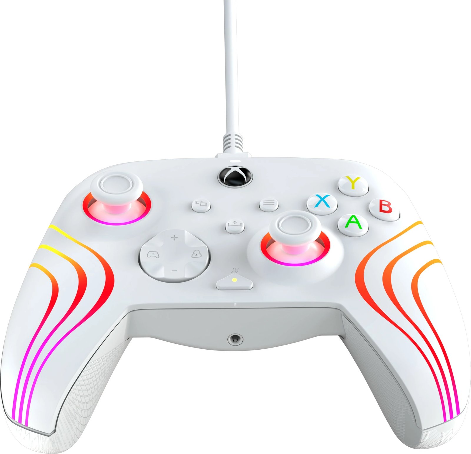 Gamepad PDP Afterglow Wave, Xbox Series X|S, PC, i bardhë Gamepad PDP Afterglow Wave, Xbox Series X|S, PC, i bardhë