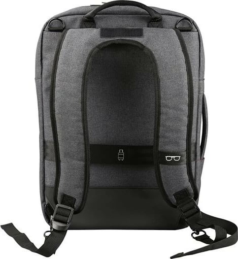 Çantë shpine YENKEE YBB 1522GY për laptop 15.6", najlon, gri