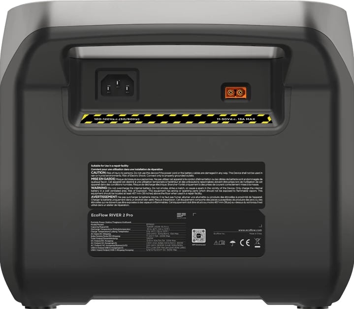 Stacion portativ energjie EcoFlow RIVER 2 Pro, 768Wh, 800W, i zi