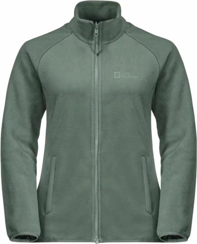 Jakne Jack Wolfskin femra, të gjelbër