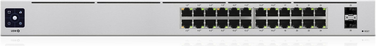 Switch Ubiquiti UniFi 24-Port PoE Managed L2/L3 Gigabit Ethernet, Silver