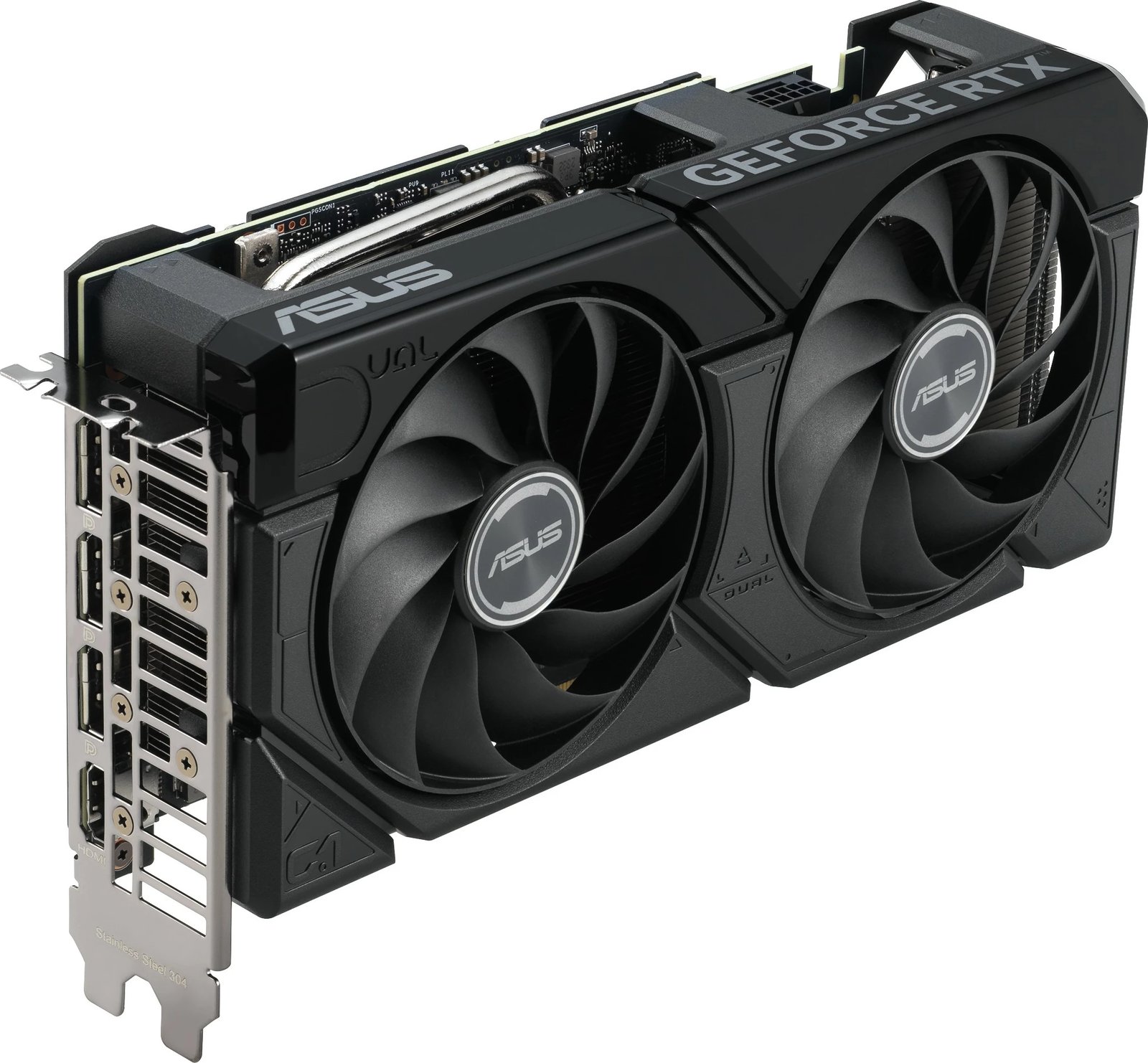Kartelë grafike ASUS Dual GeForce RTX 4070 SUPER EVO, 12 GB, GDDR6X, PCI Express 4.0, e zezë Kartelë grafike ASUS Dual GeForce RTX 4070 SUPER EVO, 12 GB, GDDR6X, PCI Express 4.0, e zezë
