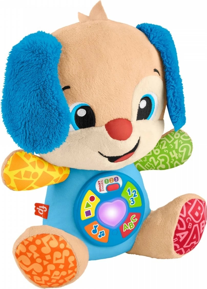 Lodër edukative Fisher Price Laugh & Learn Smart Stages Puppy, JFD27, shumëngjyrëshe