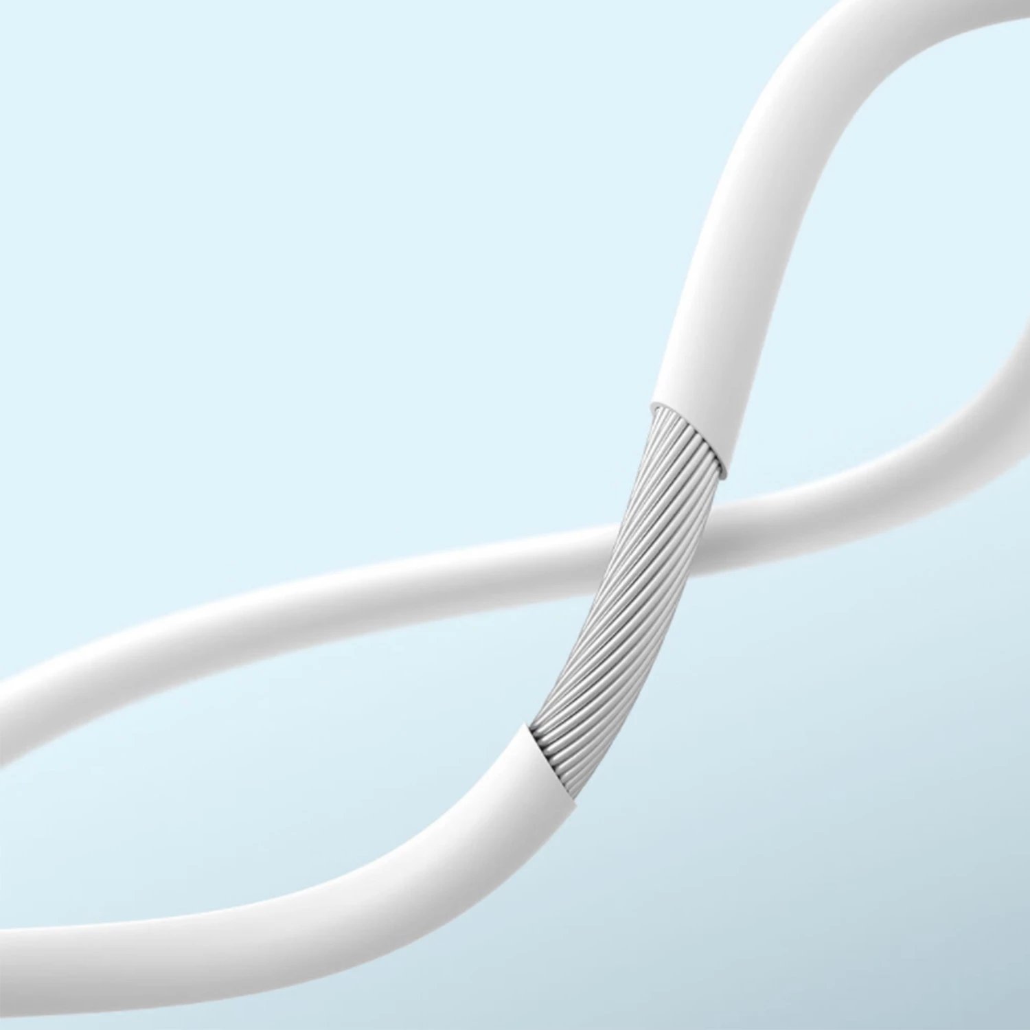 Kufje Dudao X3C me kabllo, USB-C, 1.2m, të bardha