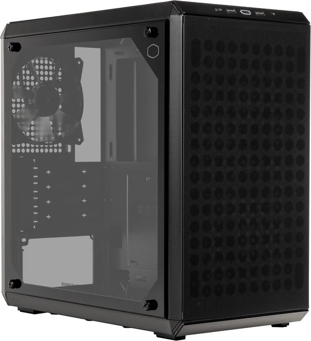 Kasë Cooler Master Q300L V2, Micro-ATX/Mini-ITX, xham i temperuar, e zezë