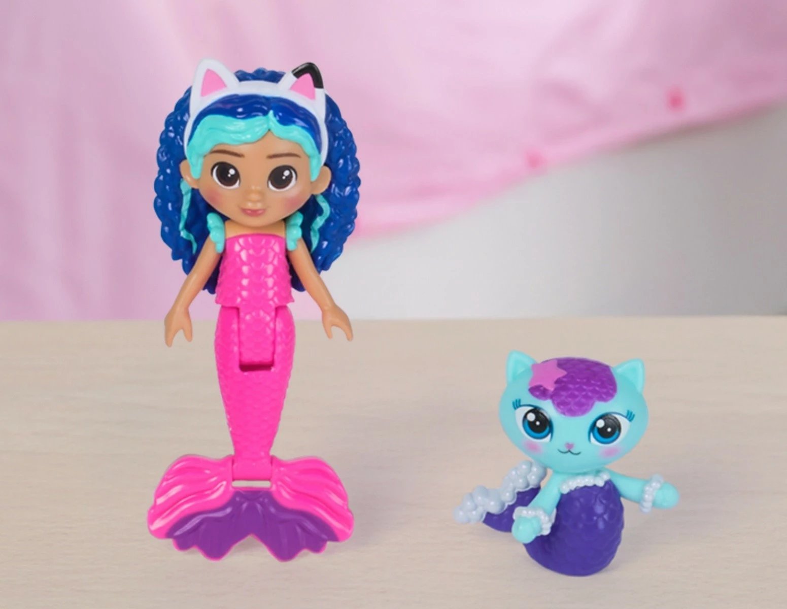 Set lojërash, Spin Master Gabby's Dollhouse 6074401, akuarium i madh me sirenë dhe rrëshqitëse, me aksesorë dhe figurë, 3+ vjeç, shumëngjyrësh, set