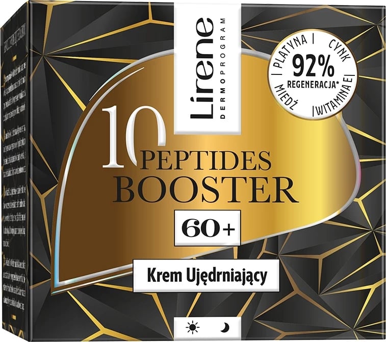 Krem për fytyrë për femra Lirene 10 Peptides Booster Firming Cream 60+, 50ml