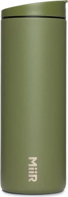 Gotë termike MiiR Flip Traveler 470ml, Evergreen
