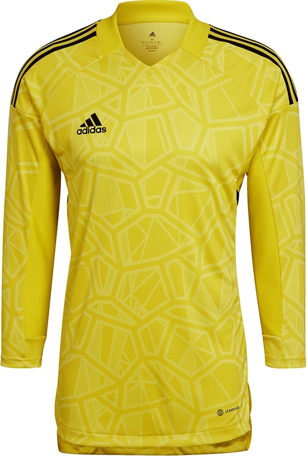 Fanellë portieri për meshkuj adidas, e verdhë