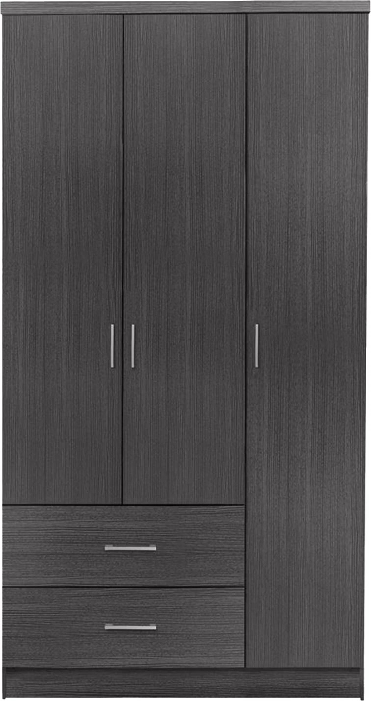 Dollap 3 dyer me 2 sirtarë FH340.01 Zebrano 89x42,5x181