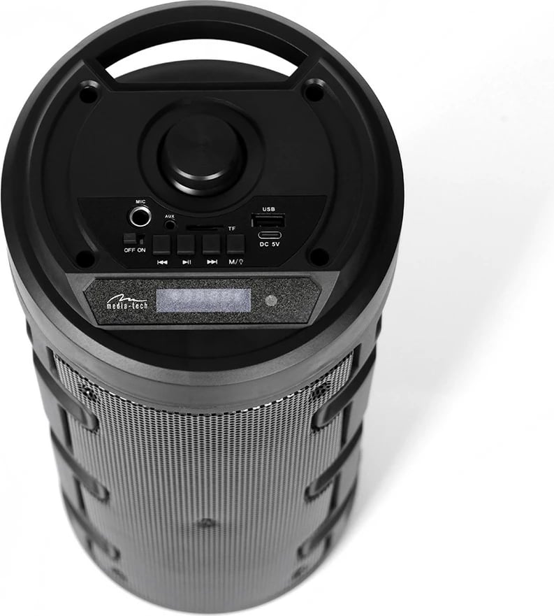 Altoparlant portativ Media-Tech PARTYBOX KEG BT MT3165 V2.0 me Bluetooth, KARAOKE, 40W, i zi me LED Altoparlant portativ Media-Tech PARTYBOX KEG BT MT3165 V2.0 me Bluetooth, KARAOKE, 40W, i zi me LED