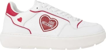 Atlete Love Moschino për femra, të kuqe