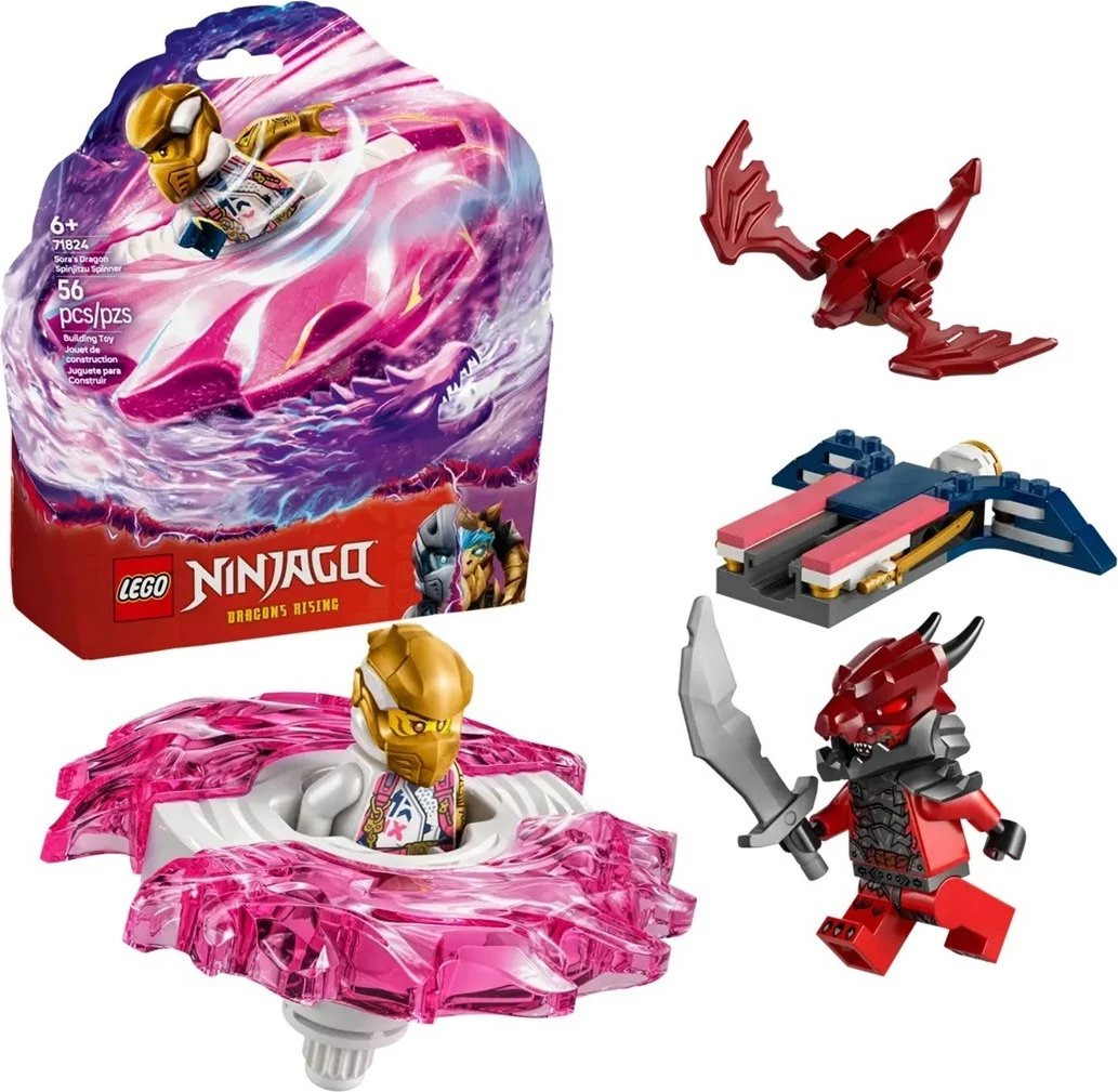 Set LEGO NINJAGO 71824 Sora's Dragon Spinjitzu Spinner