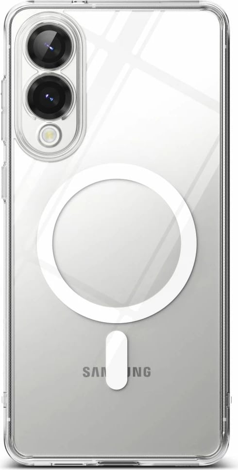 Mbështjellës Ringke Fusion Magnetic MagSafe për Samsung Galaxy S25 Edge, Transparent