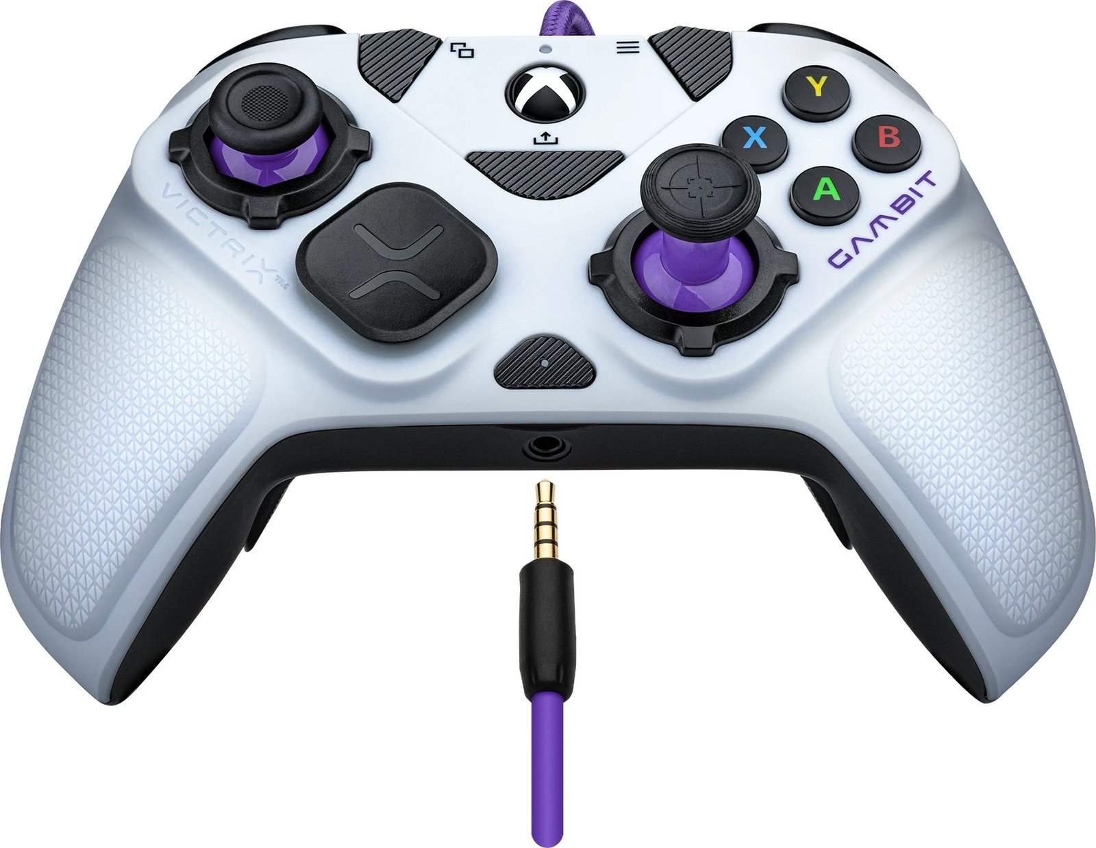 Gamepad PDP Victrix Gambit, PC, Xbox One, Xbox Series S/X, i zi, i bardhë