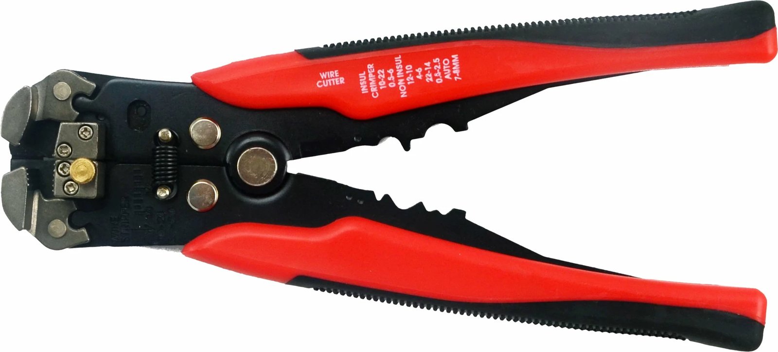 Vegël automatike për zhveshje dhe krimpim tela Gembird T-WS-02, e kuqe/zezë