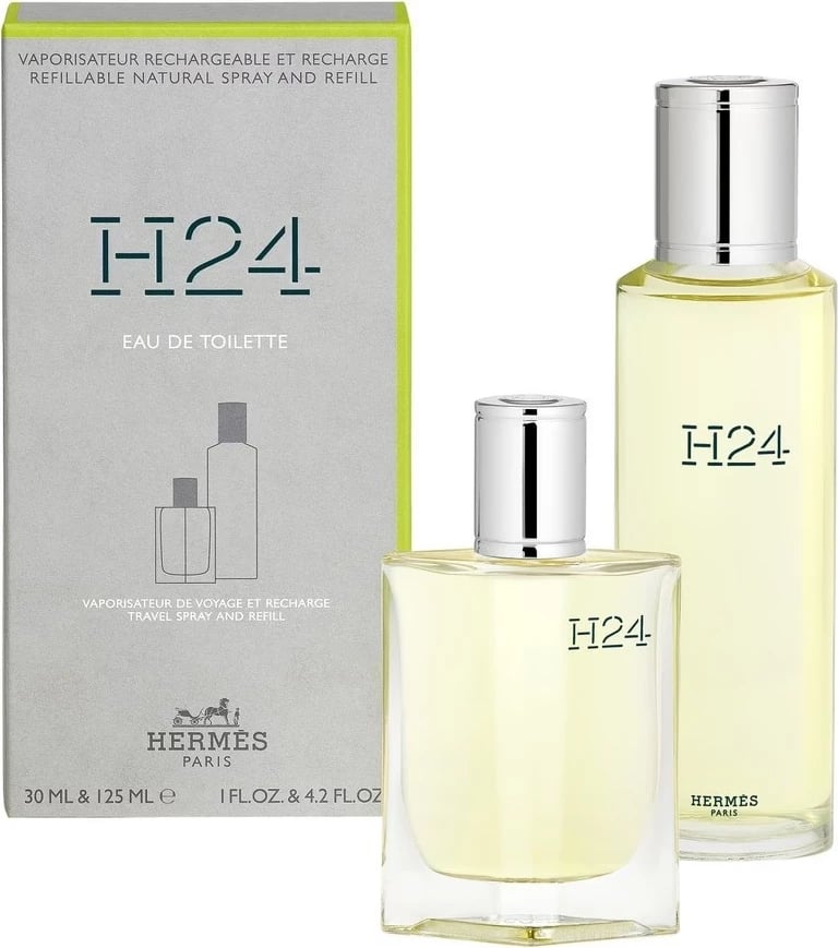 Eau de Toilette për meshkuj Hermes H24, 30ml + refill 125ml