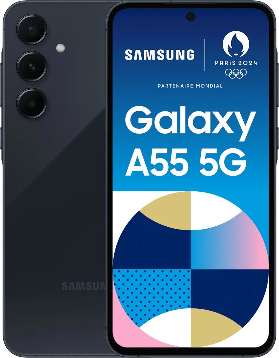 Celular Samsung Galaxy A55, 6.6", 8+128GB, 5G,i kaltër