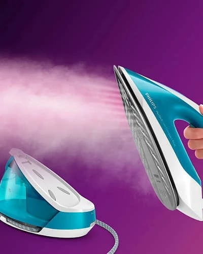 Hekur me avull gjenerues Philips GC7920/20, 2400W, Azure