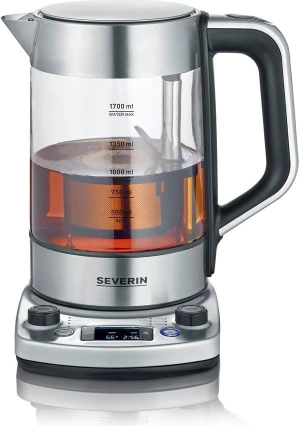Ibrik elektrik Severin WK 3422, 1.7 L, 3000 W, Inoks
